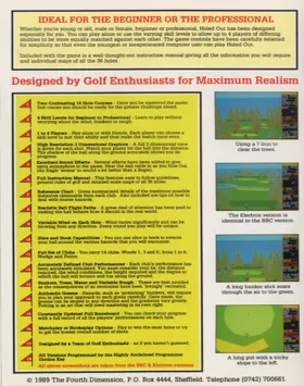 Holed Out - Glen Aigre & Eagle Park (1989)(Fourth Dimension)[h TSTH] box cover back